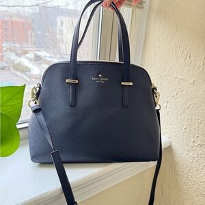 Kate Spade Navy Leather Handbag